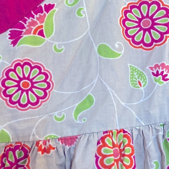 Tea Collection girls floral wrap dress in size 10 - Picture 5 of 9